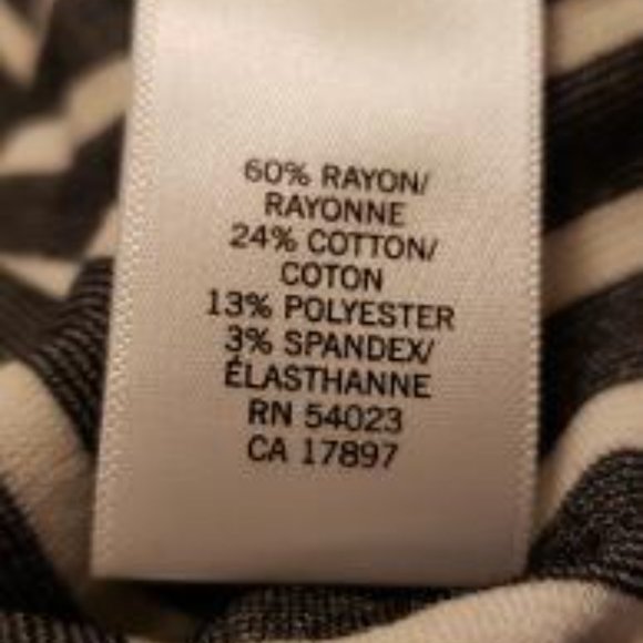 Banana Republic Chevron Striped Fit & Flare Dress - Picture 6 of 8